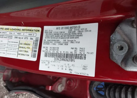 2016 Lincoln Mkz z USA, uszkodzony, nr VIN 3LN6L2J90GR631895